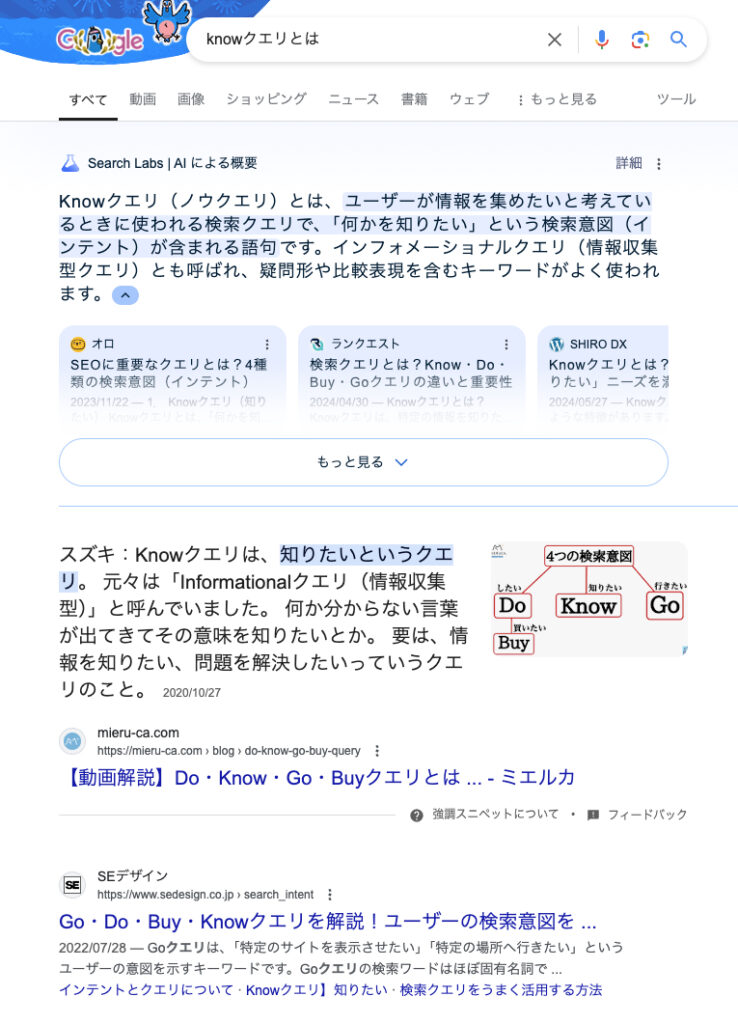 Knowクエリ以外を狙った記事