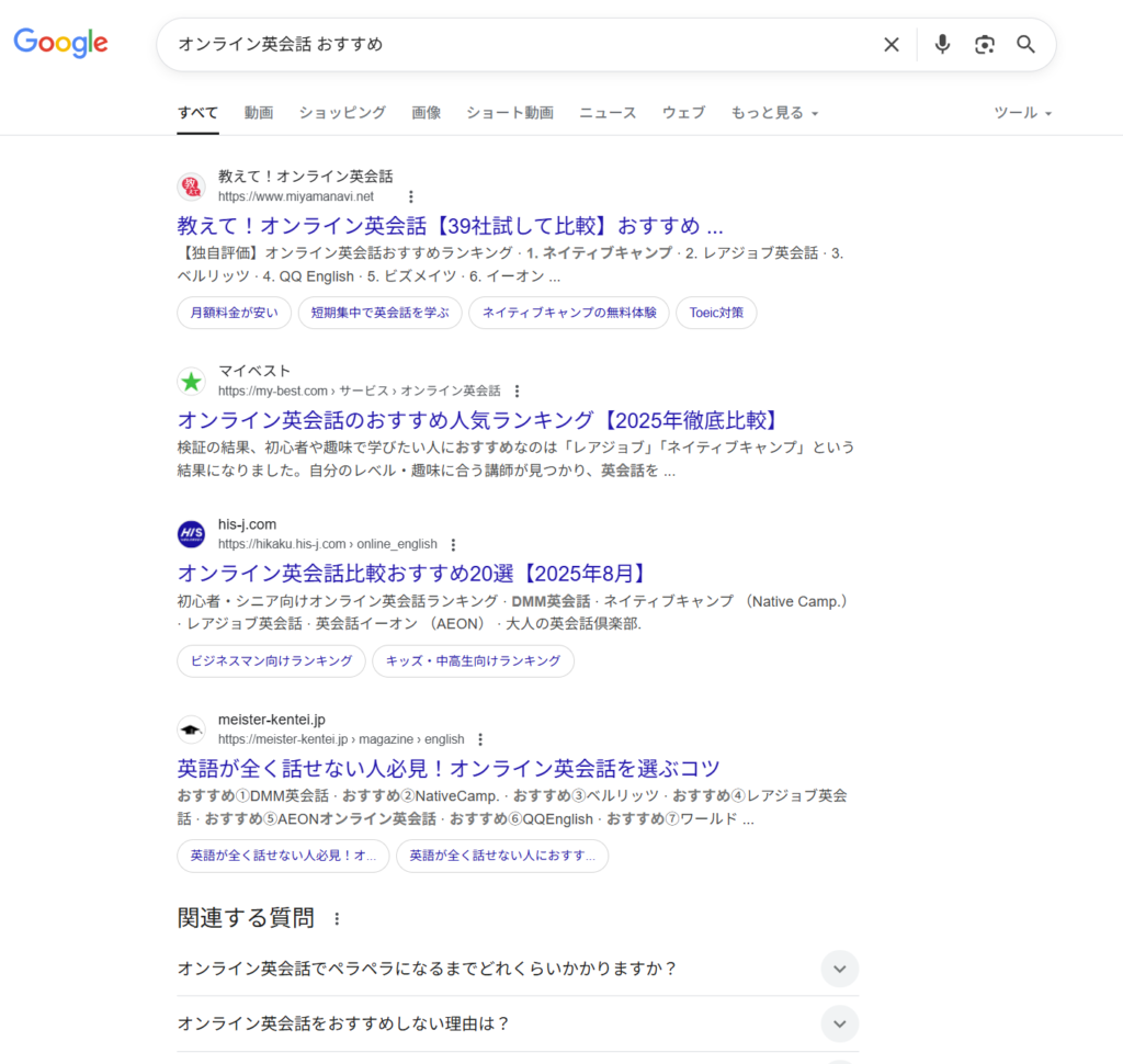 検索キーワードを狙って記事を制作する